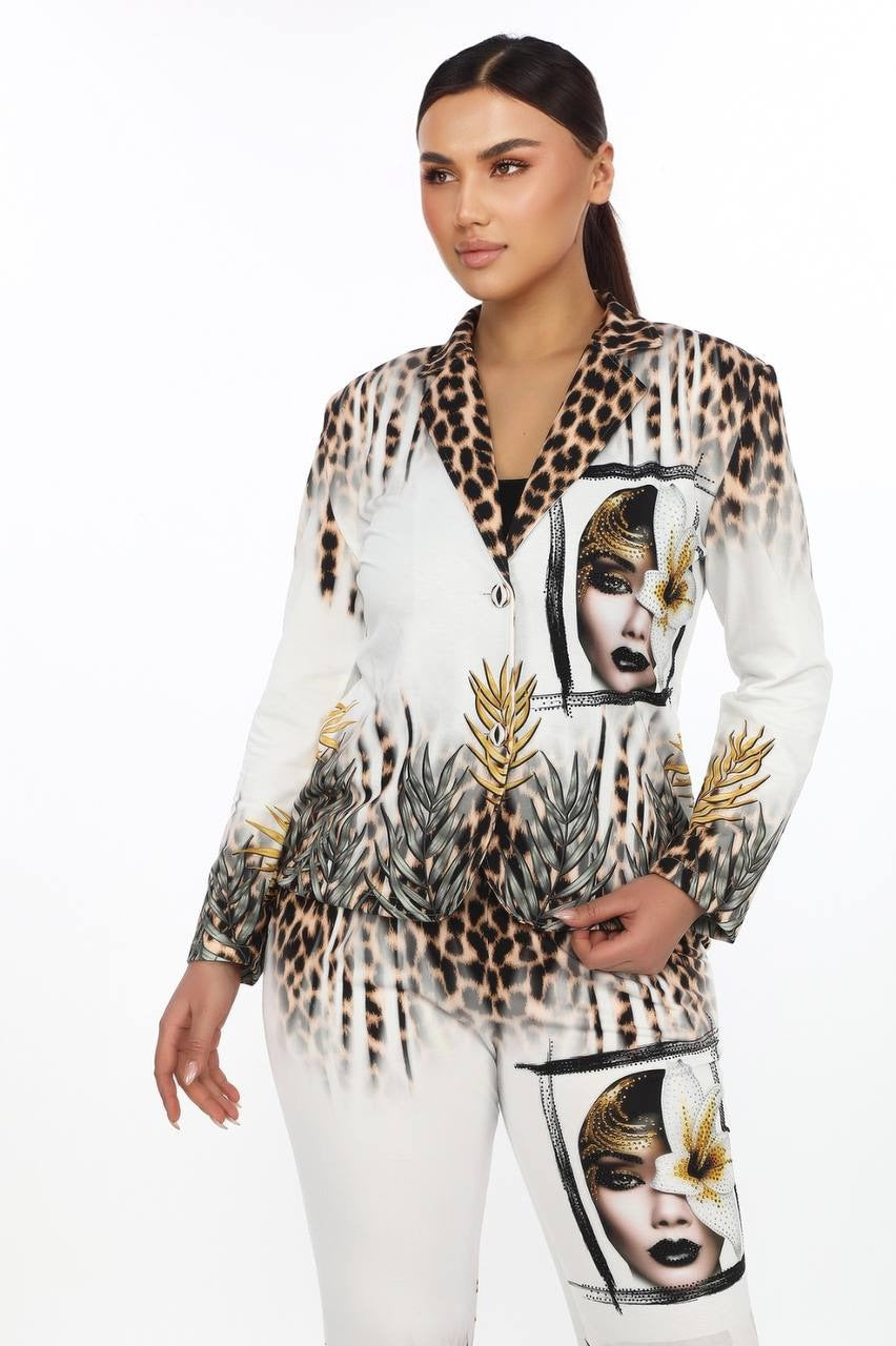 Rhinestone Bling boss suit