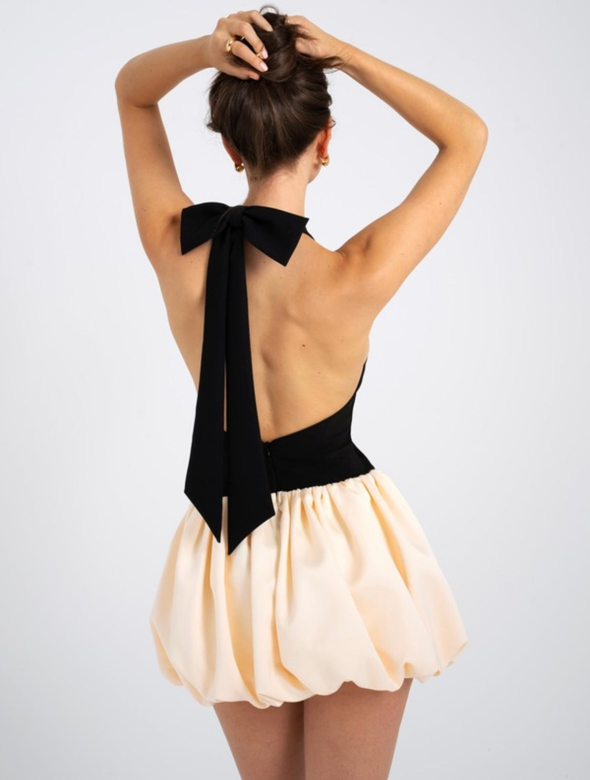 Coconut Cream bubble Dress
