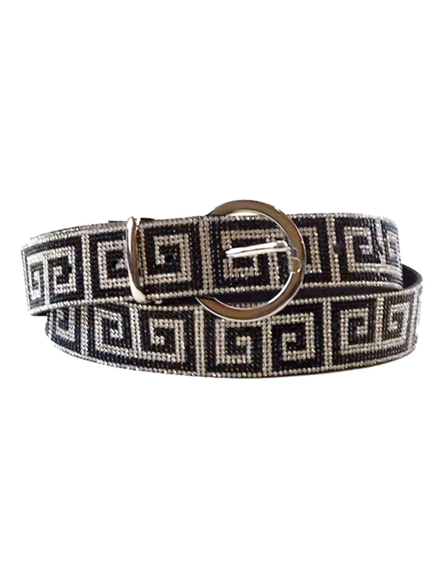 Crystal Buckle Belt
