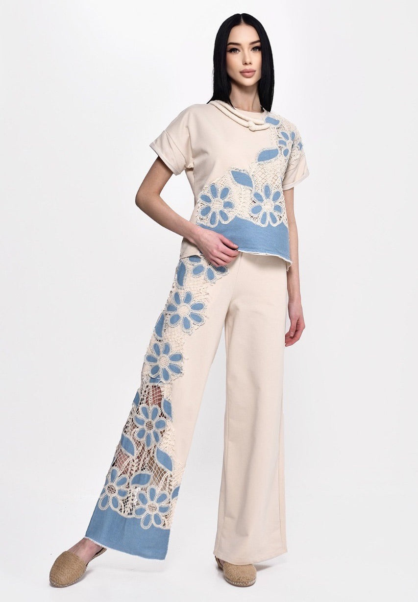 Texture Twist pants