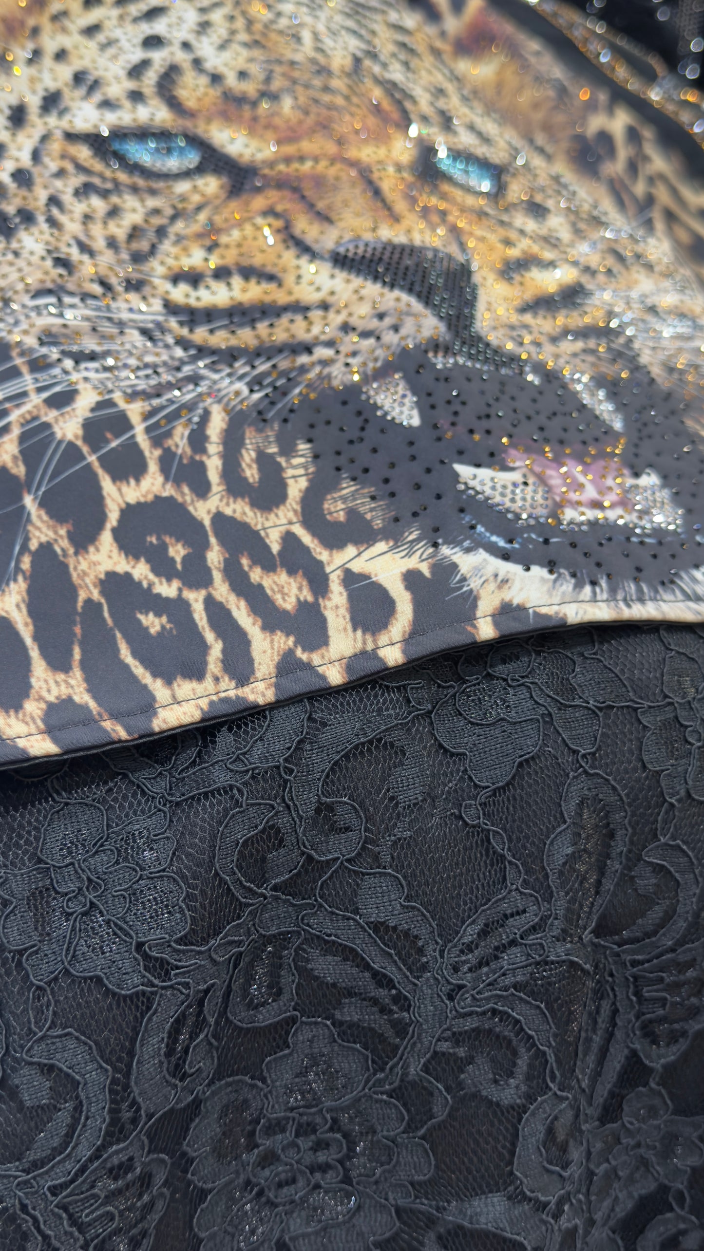 Tiger Luxe Lace Dress/jacket