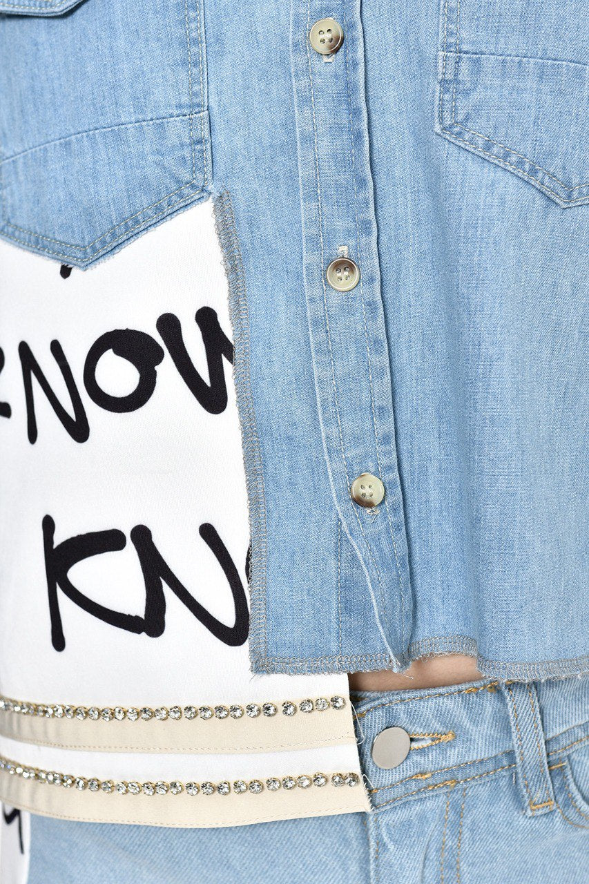 Denim Dreamscape jacket