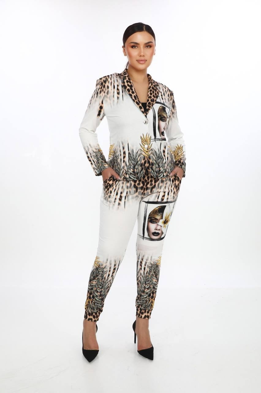 Rhinestone Bling boss suit