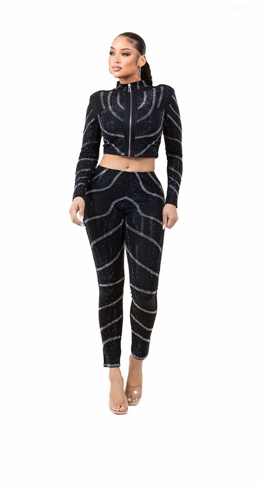 Love sparkles leggings