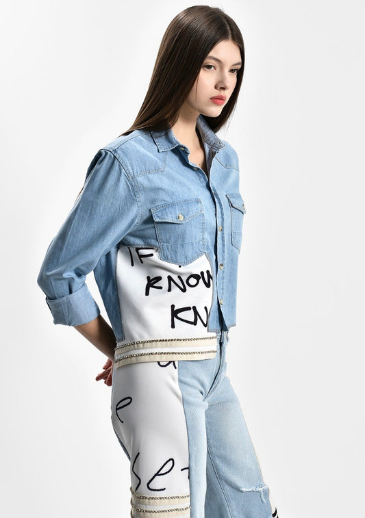 Denim Dreamscape jacket
