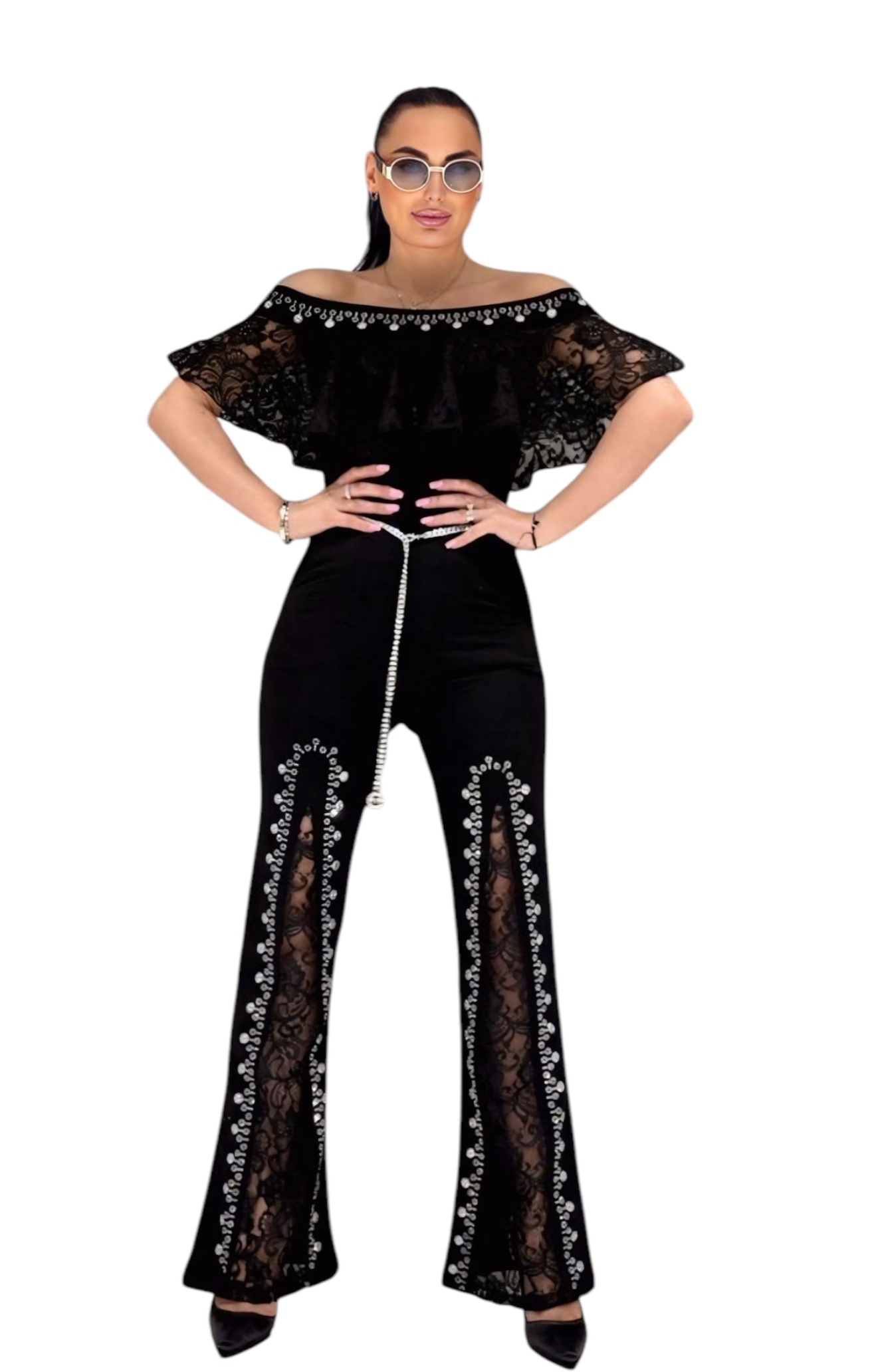 Lace &Glitter set