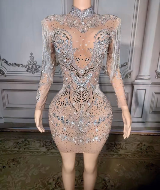 Goddess Glow Mini Dress