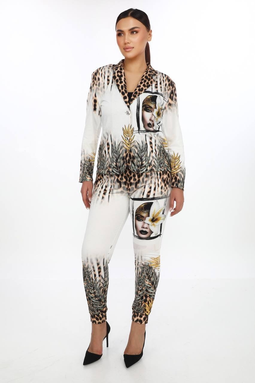 Rhinestone Bling boss suit