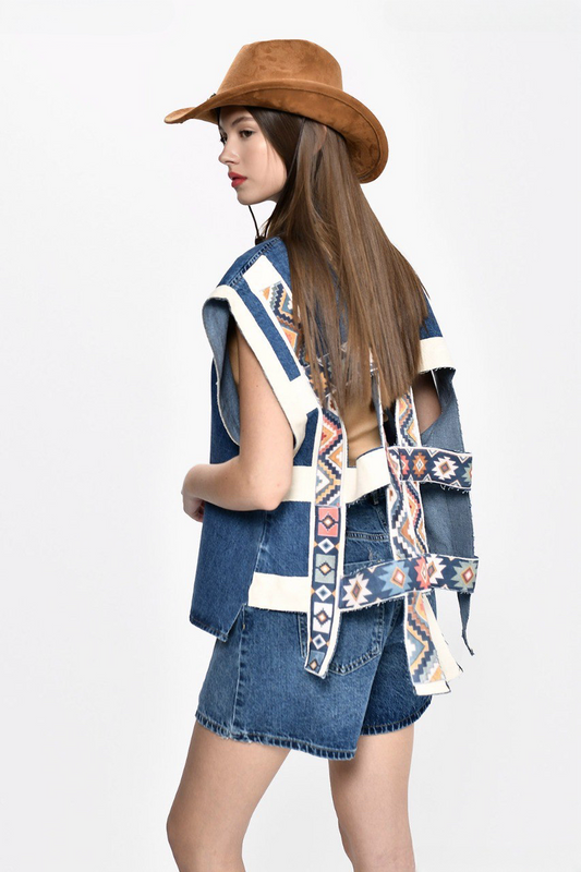 Layered Legacy denim top