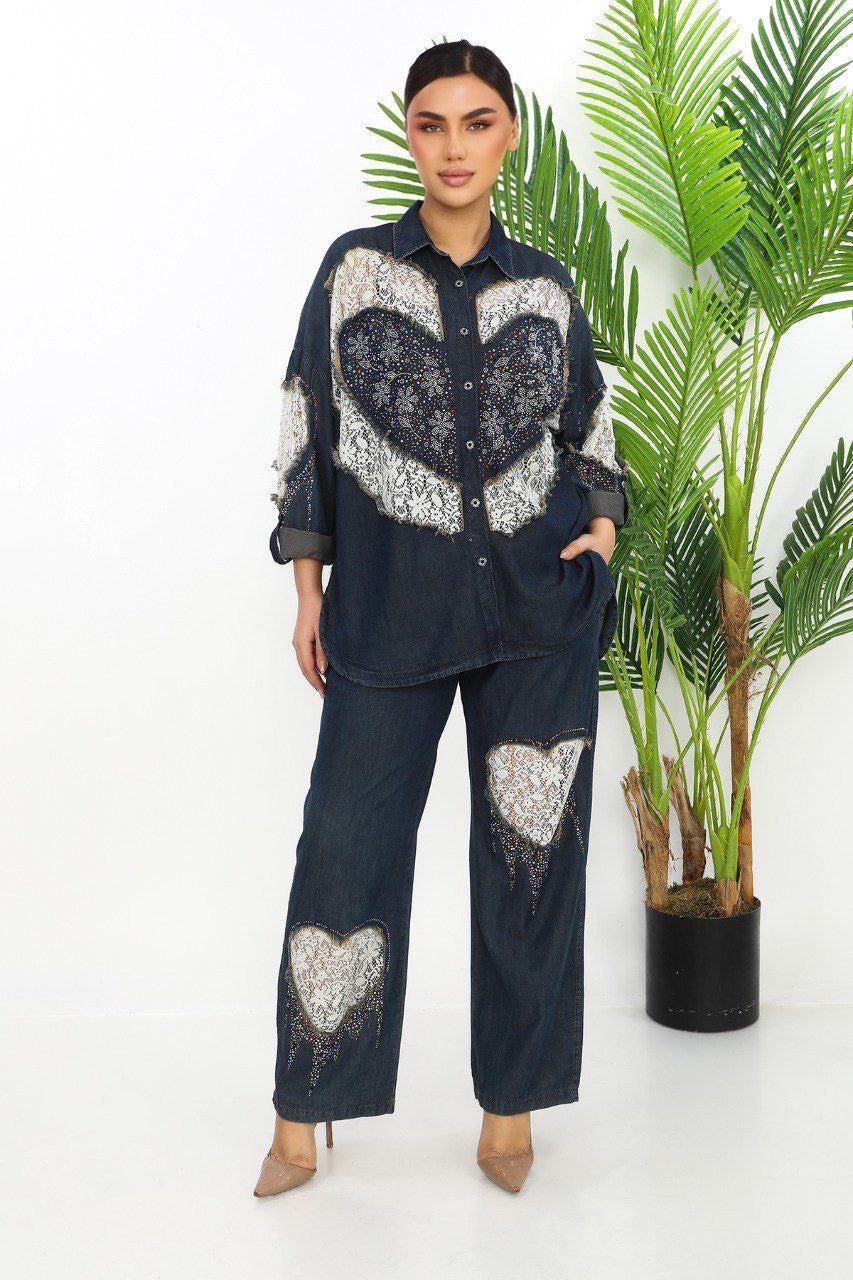 Beads & Lace Set
