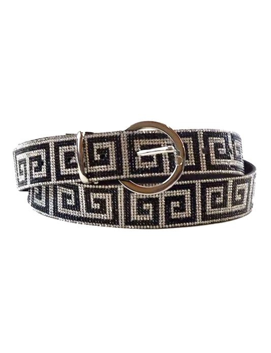 Crystal Buckle Belt