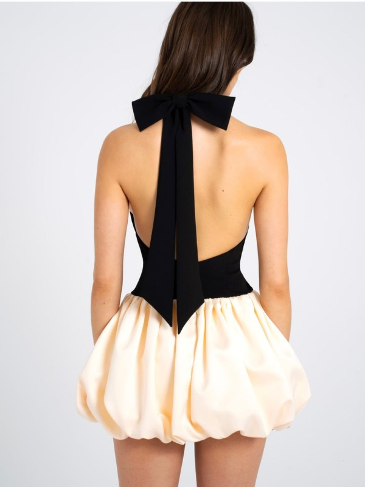 Coconut Cream bubble Dress