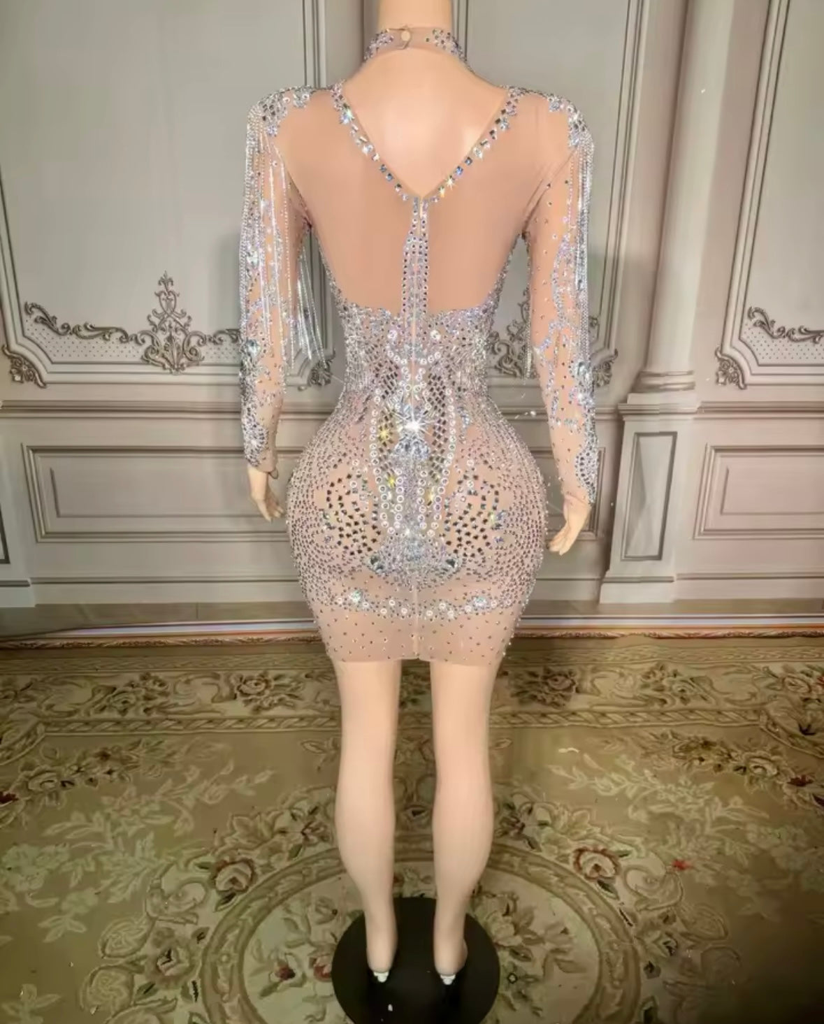 Goddess Glow Mini Dress