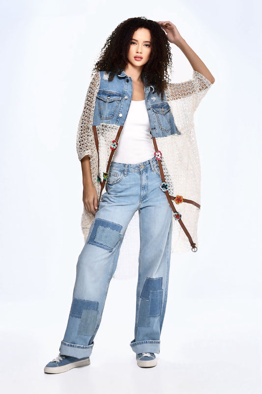 One of a Kind top/cardigan