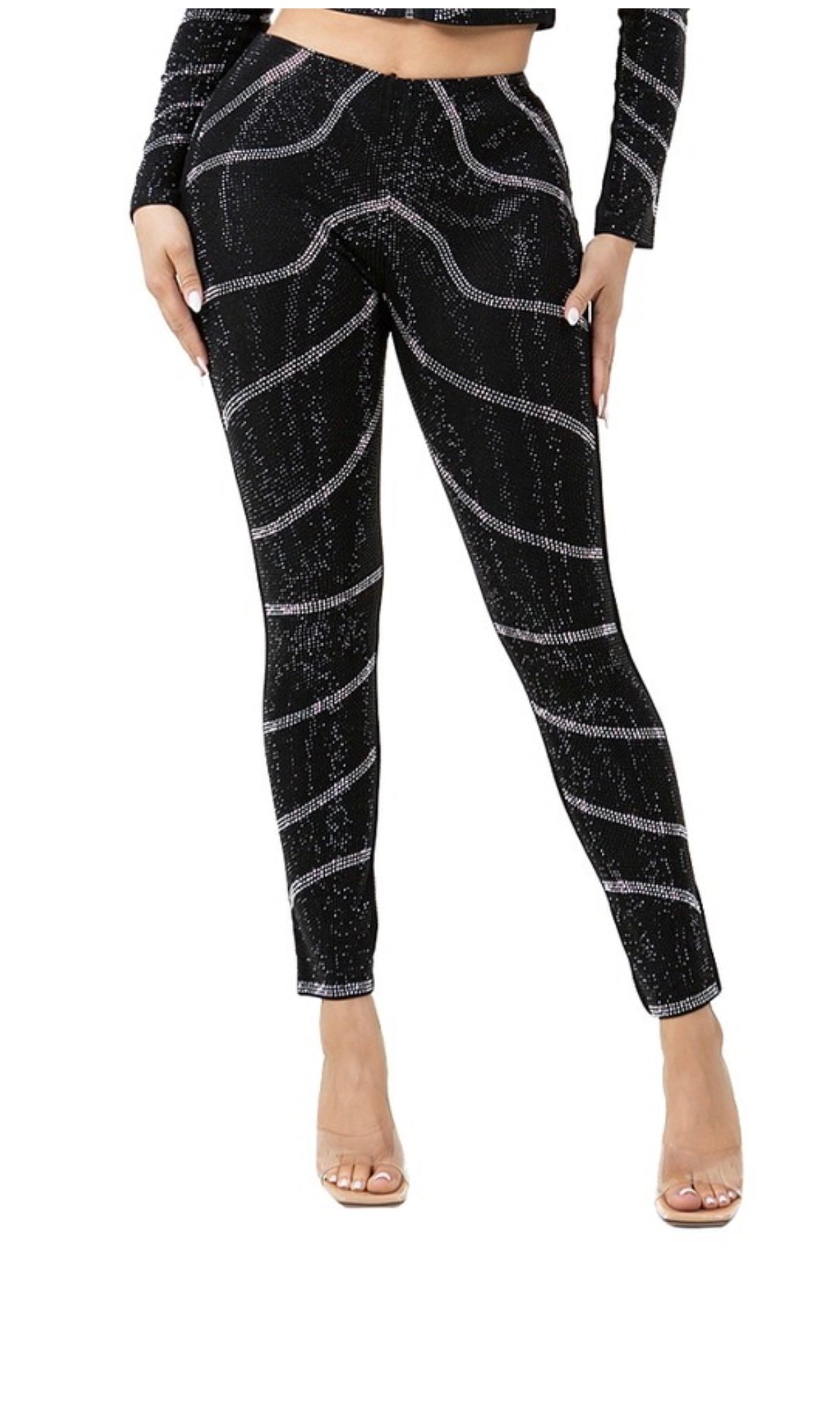 Love sparkles leggings