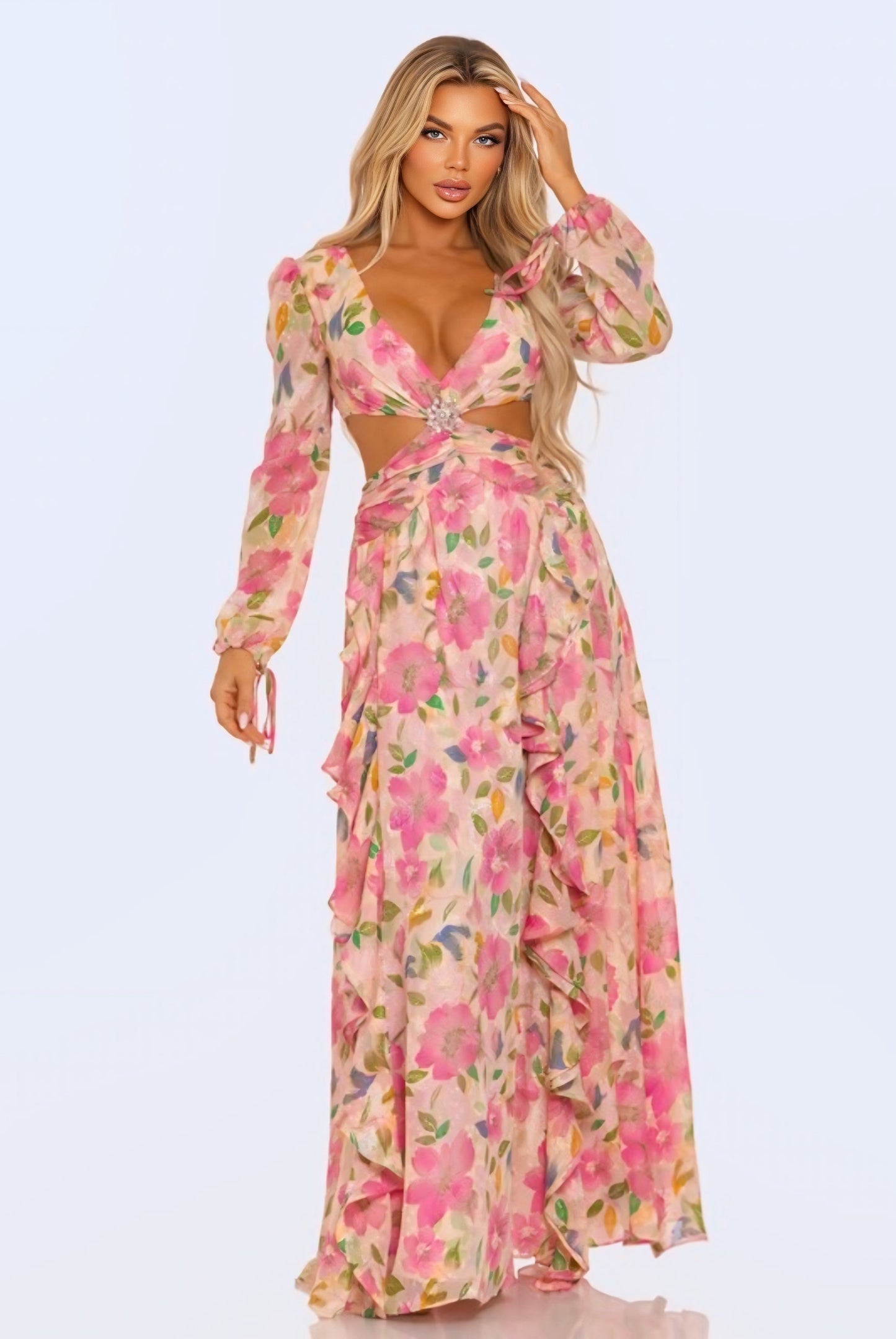 Spring mood Maxi dress