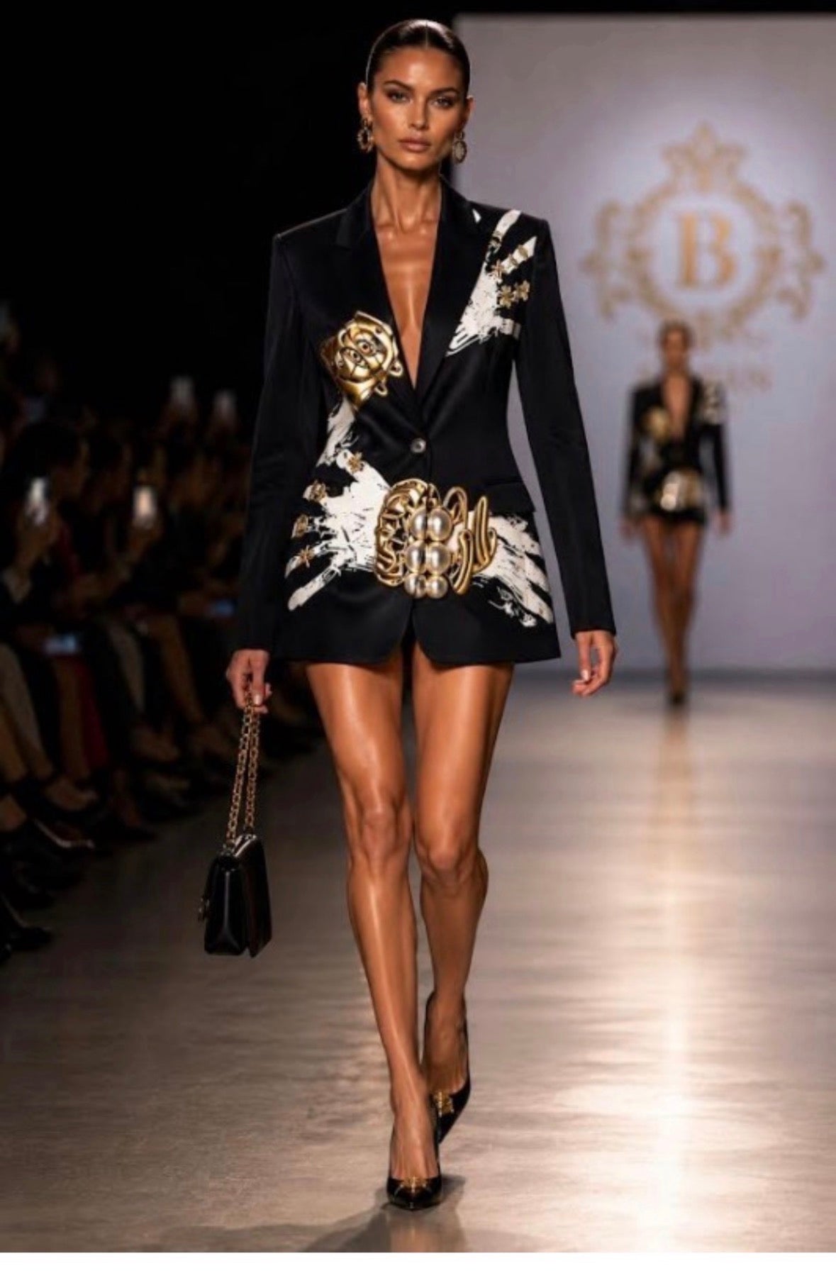 Runway blazer Dress