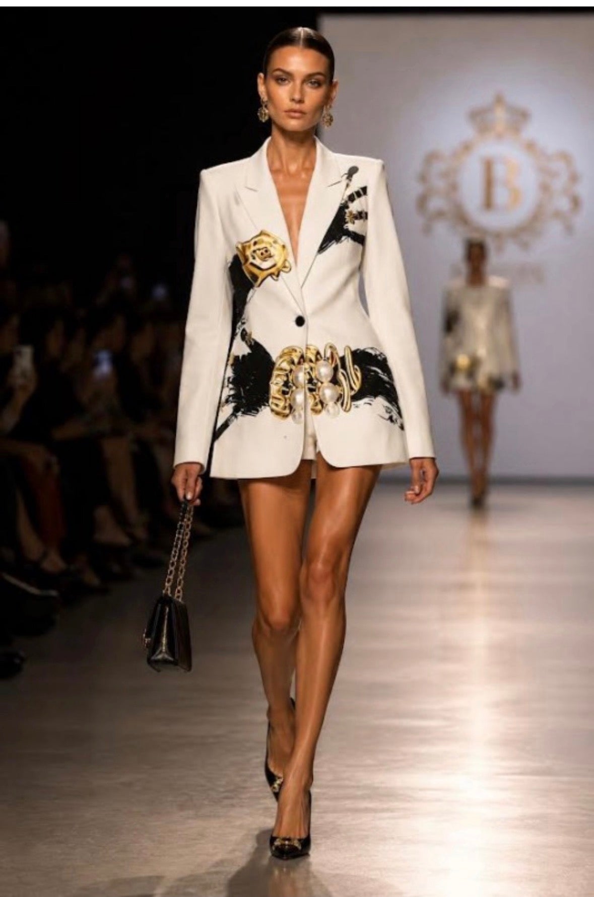 Runway blazer Dress