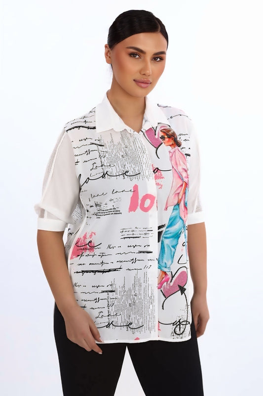 Having a good time blouse