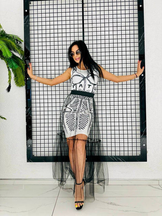 Girls day two piece dress