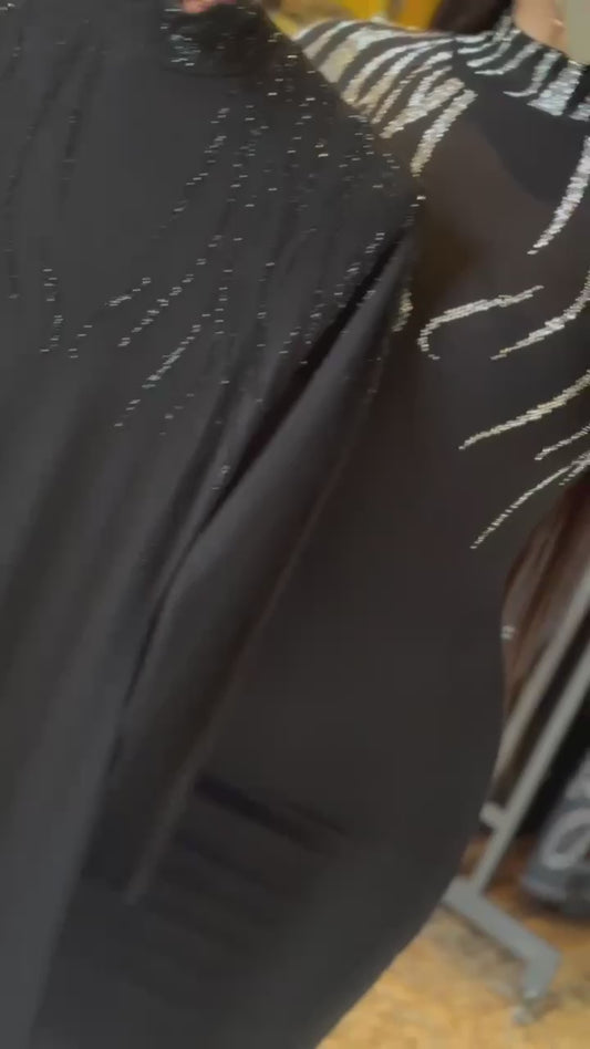 Silver dress 4p per pack